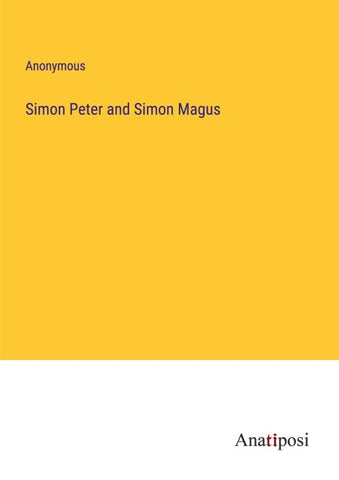 Simon Peter and Simon Magus