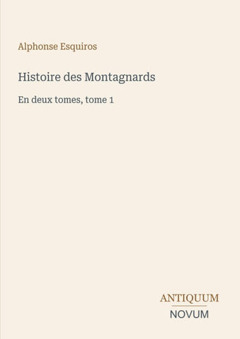 Histoire des Montagnards