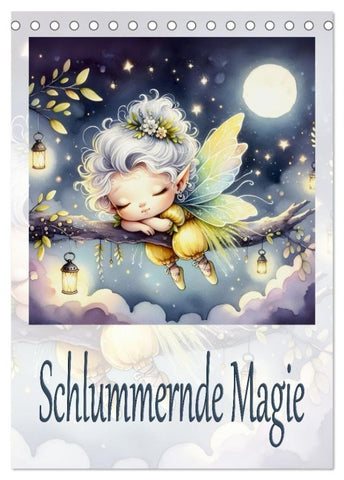 Schlummernde Magie (Tischkalender 2027 DIN A5 hoch), CALVENDO Monatskalender