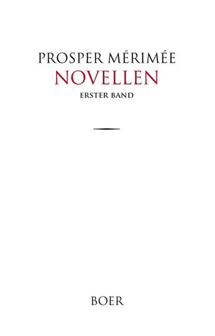 Novellen Erster Band