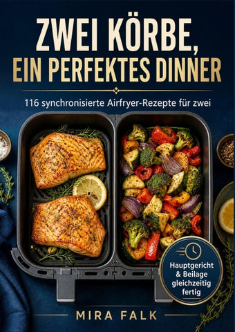 Zwei Körbe ein perfektes Dinner