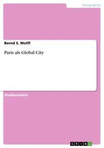 Paris als Global City