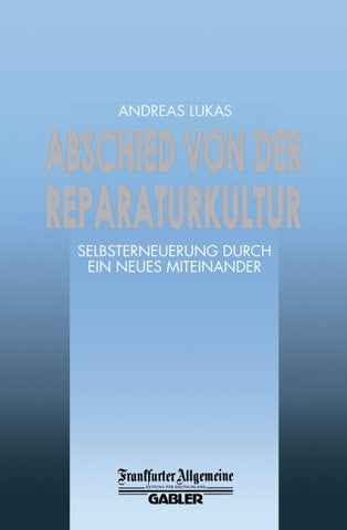 Abschied von der Reparaturkultur