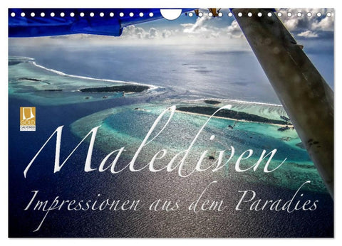 Malediven Impressionen aus dem Paradies (Wandkalender 2026 DIN A4 quer), CALVENDO Monatskalender
