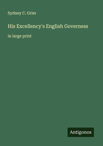 His Excellency's English Governess