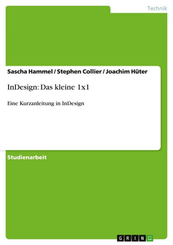 InDesign: Das kleine 1x1