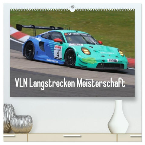 VLN Langstrecken Meisterschaft (hochwertiger Premium Wandkalender 2027 DIN A2 quer), Kunstdruck in Hochglanz