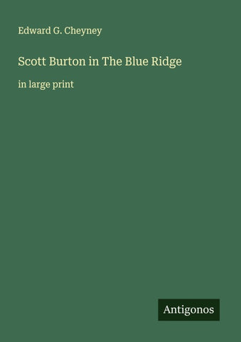 Scott Burton in The Blue Ridge