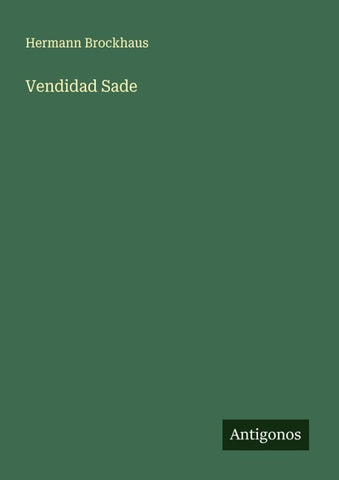 Vendidad Sade