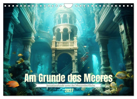 Am Grunde des Meeres (Wandkalender 2027 DIN A4 quer), CALVENDO Monatskalender