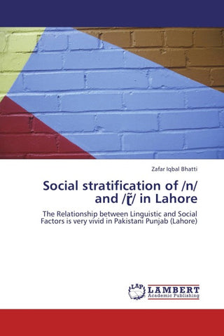 Social stratification of /n/ and /¿¿/ in Lahore