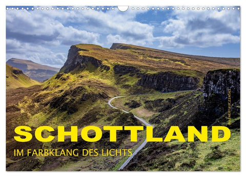 Schottland - Im Farbklang des Lichts (Wandkalender 2027 DIN A3 quer), CALVENDO Monatskalender