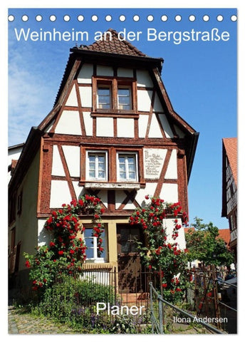 Weinheim an der Bergstraße Planer (Tischkalender 2027 DIN A5 hoch), CALVENDO Monatskalender