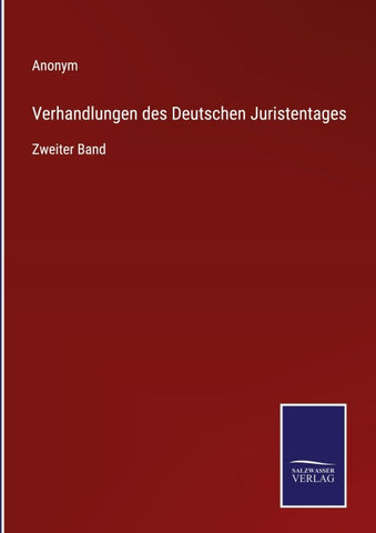 Verhandlungen des Deutschen Juristentages