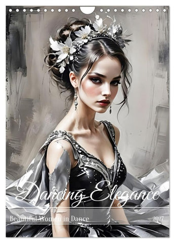 Dancing Elegance (Wall Calendar 2027 DIN A4 portrait), CALVENDO 12 Month Wall Calendar