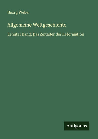 Allgemeine Weltgeschichte
