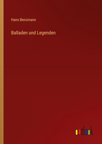 Balladen und Legenden