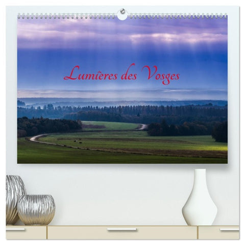 Lumières des Vosges  (Calendrier mural 2026 DIN A2 vertical) calendrier de bureau