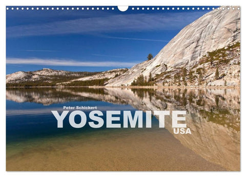 Yosemite - USA (Wandkalender 2026 DIN A3 quer), CALVENDO Monatskalender