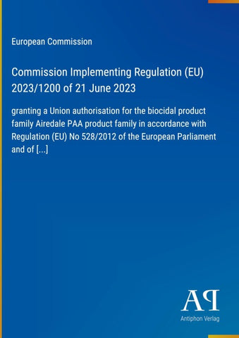 Commission Implementing Regulation (EU) 2023/1200 of 21 June 2023