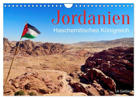 Jordanien - Haschemitisches Königreich (Wandkalender 2027 DIN A4 quer), CALVENDO Monatskalender