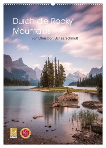 Die kanadischen Rockies (Wandkalender 2027 DIN A2 hoch), CALVENDO Monatskalender