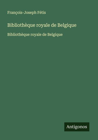 Bibliothèque royale de Belgique