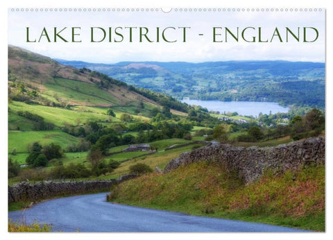 Lake District England (Wandkalender 2027 DIN A2 quer), CALVENDO Monatskalender