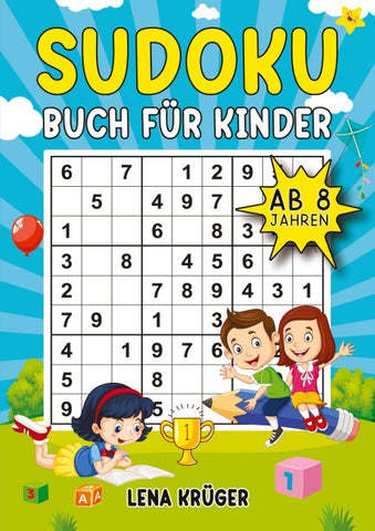 Sudoku Buch für Kinder ab 8 Jahren