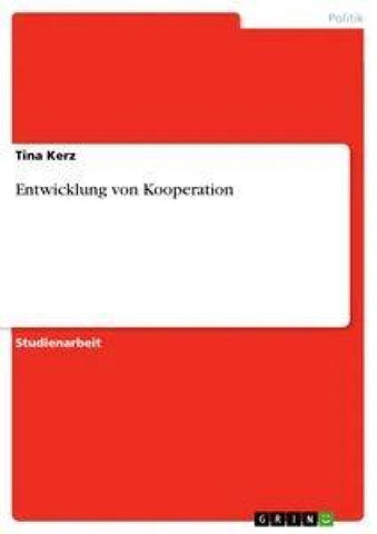 Entwicklung von Kooperation