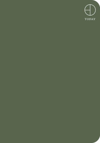 Verdant Dusk B6 Today Planner