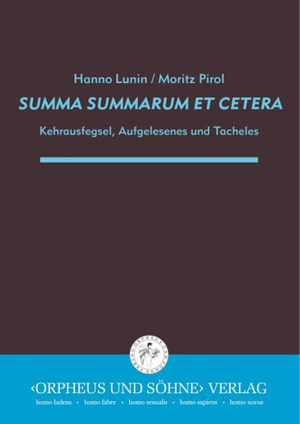 Summa summarum et cetera