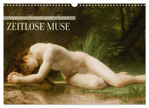 Zeitlose Muse (Wandkalender 2027 DIN A3 quer), CALVENDO Monatskalender