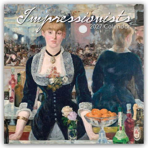 Impressionsts – Impressionisten – Impressionismus Kunstkalender 2027 – 12-Monatskalender