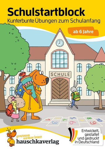 Schulstart-Block ab 6 Jahre – Kunterbunte Übungen zum Schulanfang