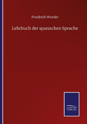 Lehrbuch der spanischen Sprache
