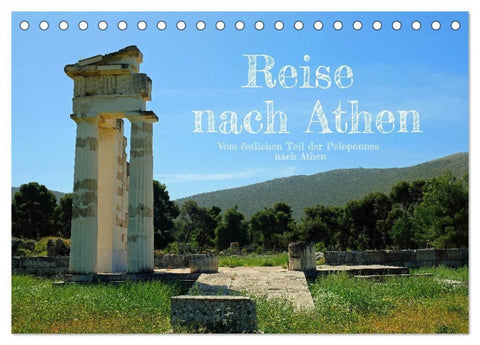 Reise nach Athen (Tischkalender 2027 DIN A5 quer), CALVENDO Monatskalender