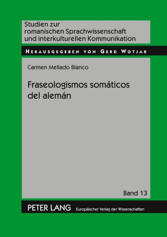 Fraseologismos somáticos del alemán