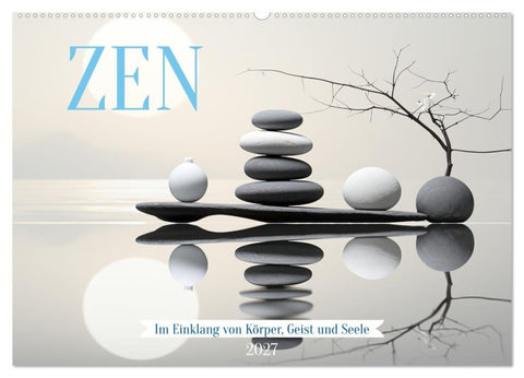 Zen (Wandkalender 2027 DIN A2 quer), CALVENDO Monatskalender
