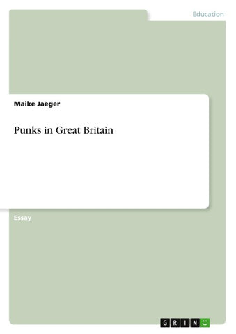 Punks in Great Britain
