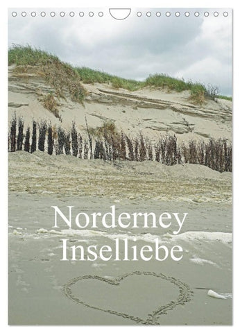 Norderney - Inselliebe (Wandkalender 2027 DIN A4 hoch), CALVENDO Monatskalender
