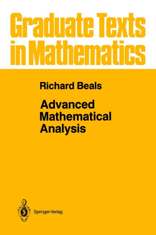Advanced Mathematical Analysis