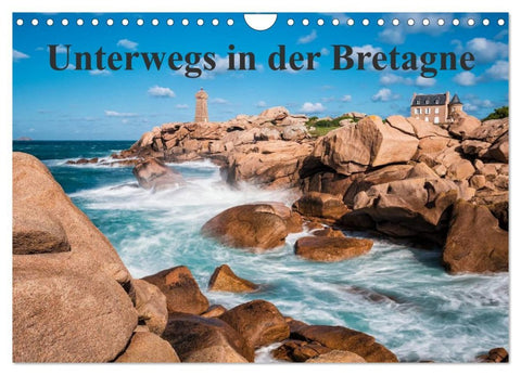 Unterwegs in der Bretagne (Wandkalender 2026 DIN A4 quer), CALVENDO Monatskalender
