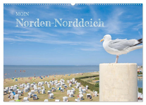 Moin Norden-Norddeich (Wandkalender 2026 DIN A2 quer), CALVENDO Monatskalender