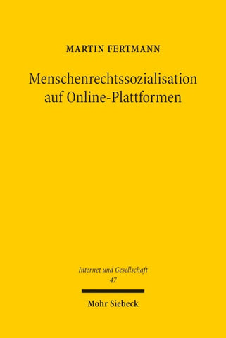 Menschenrechtssozialisation auf Online-Plattformen