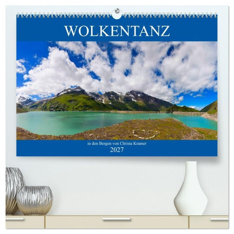Wolkentanz (hochwertiger Premium Wandkalender 2027 DIN A2 quer), Kunstdruck in Hochglanz