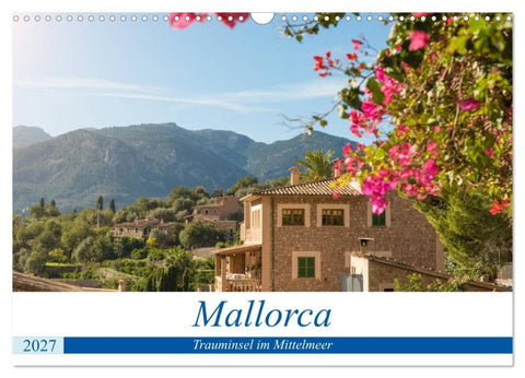 Mallorca - Trauminsel im Mittelmeer (Wandkalender 2027 DIN A3 quer), CALVENDO Monatskalender
