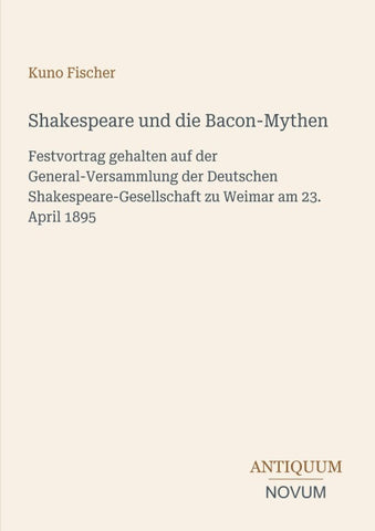 Shakespeare und die Bacon-Mythen