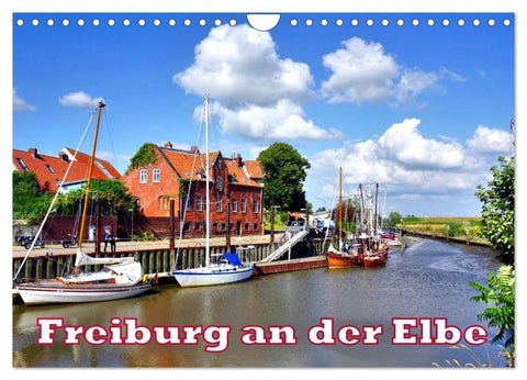 Freiburg an der Elbe (Wandkalender 2027 DIN A4 quer), CALVENDO Monatskalender