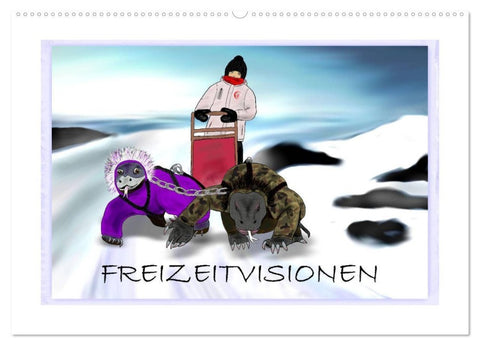 Freizeitvisionen (Wandkalender 2027 DIN A2 quer), CALVENDO Monatskalender